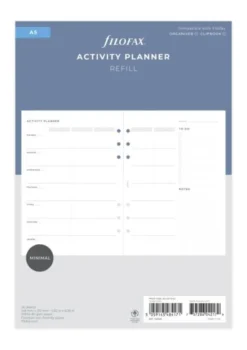Activity Planner Refill - A5 (14,8x21cm)