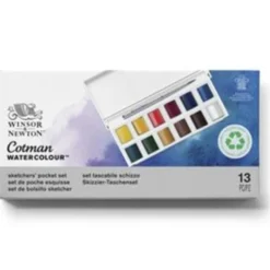 Akvarellfärg set Cotman 10x8ml