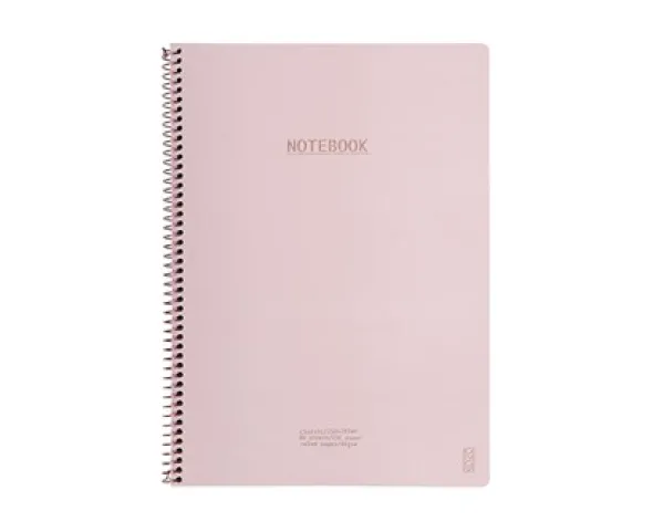 Anteckningsblock Kozo A4 Dusty pink