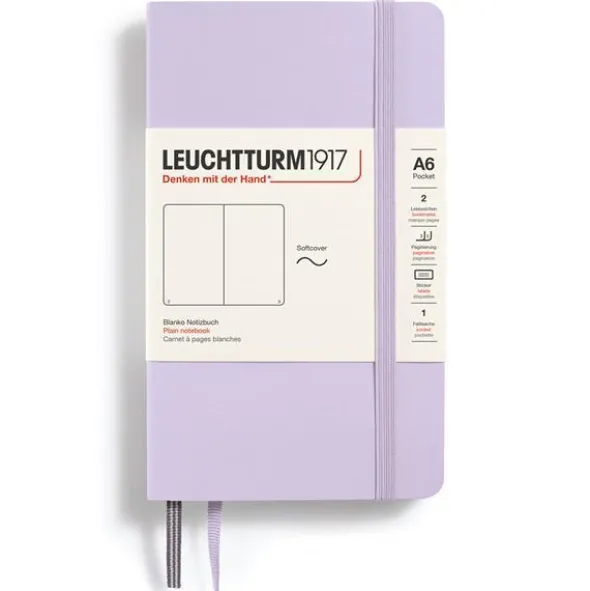 Anteckningsbok Leuchtturm1917 Soft A6 Lilac olinjerad
