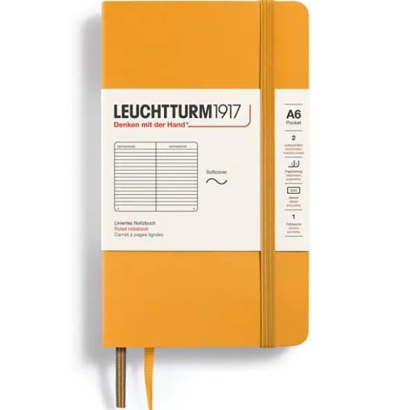 Anteckningsbok Leuchtturm1917 Soft A6 Rising Sun linjerad