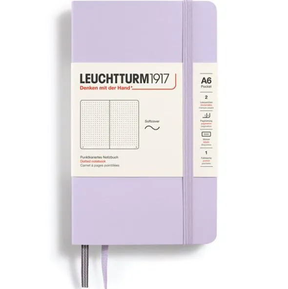 Anteckningsbok Leuchtturm1917 Soft A6 Lilac dotted