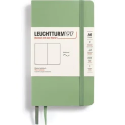 Anteckningsbok Leuchtturm1917 Soft A6 Sage olinjerad