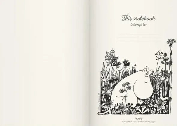 Anteckningsbok Mumin