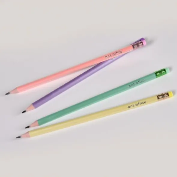 Blyertspennor Radertopp 4-pack Pastell