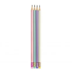 Blyertspennor Radertopp 4-pack Pastell