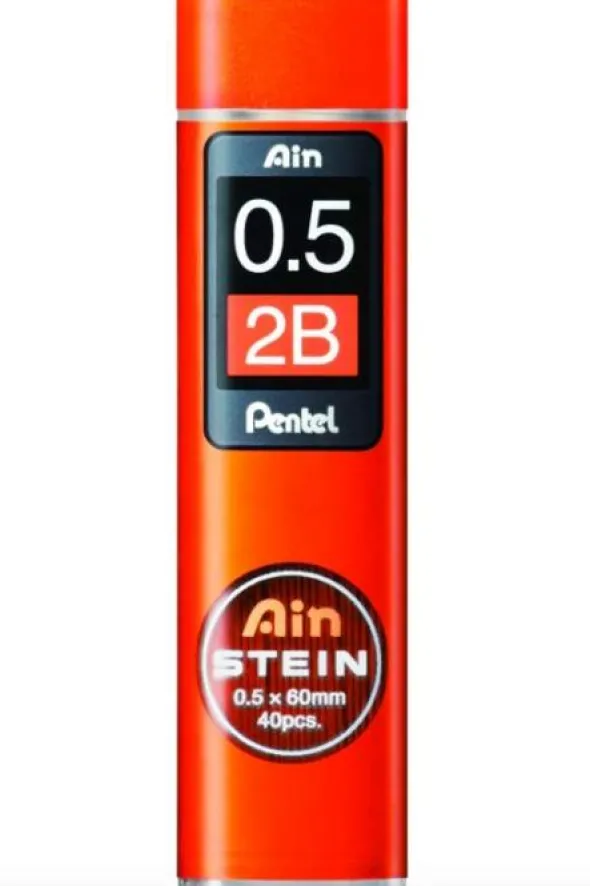 Blyertsstift AinStein 0,5mm 2B