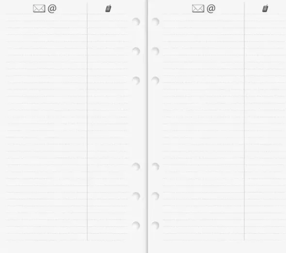 Burde Regent Systemkalender svart konstläder 2027
