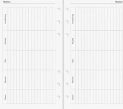 Burde Regent Systemkalender svart konstläder 2027