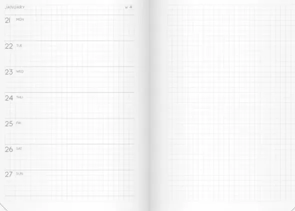 Calendar Masume A5 2027