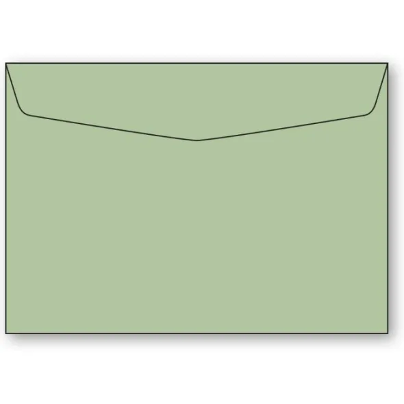 C6 Kuvert 5-pack 110g Ljusgrön
