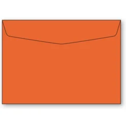 C6 Kuvert 5-pack 110g Orange