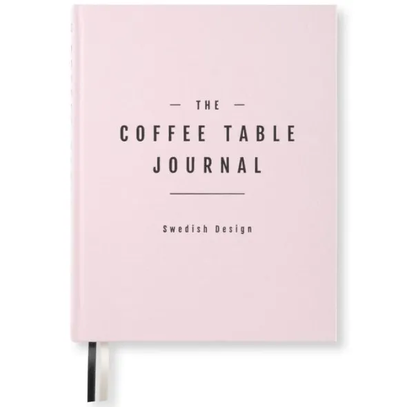 Coffe Table Journal Clean Dusty Rose