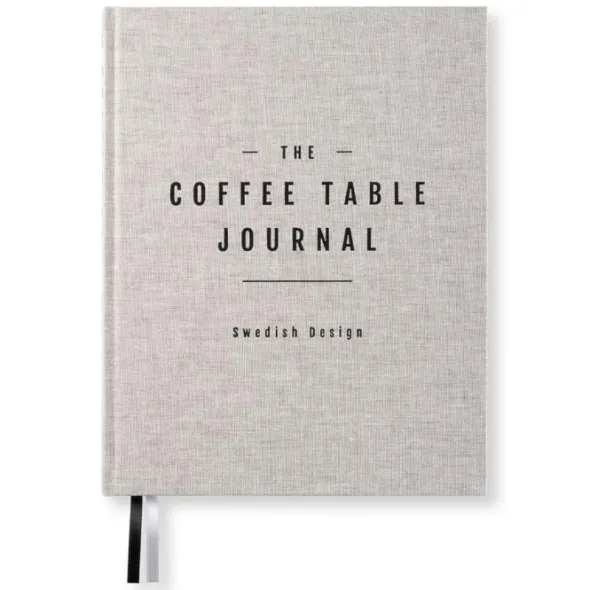 Coffe Table Journal Clean Nature
