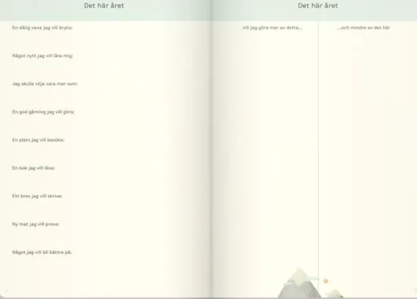 Dream & Do - odaterad kalender