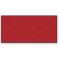 E65 Kuvert 50-pack 110g Röd