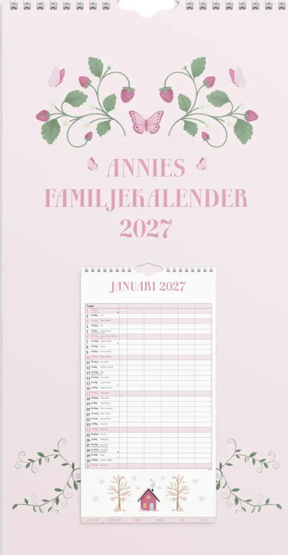 Familjekalender Annies 2027