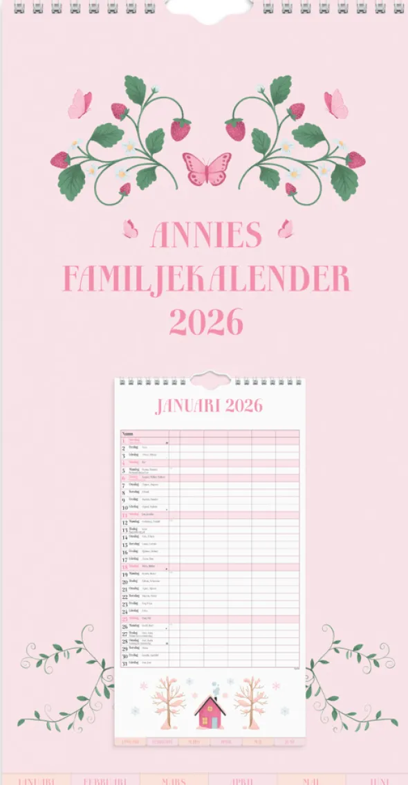 Familjekalender Annies 2026