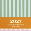 Familjekalender Color Blocking 2027