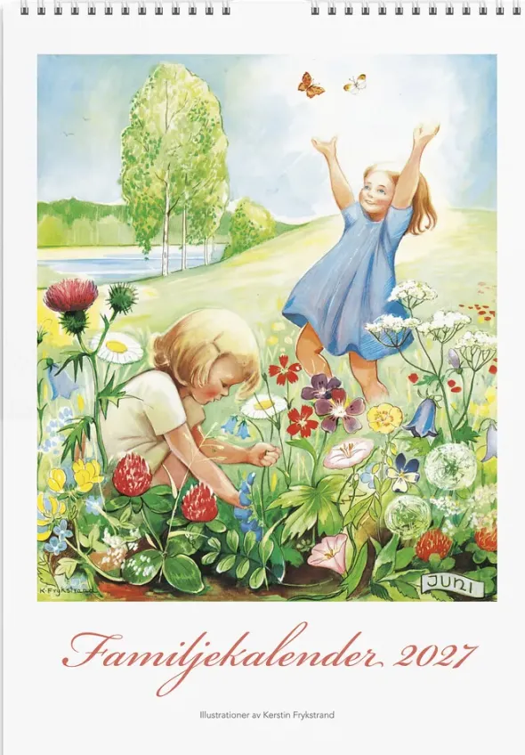 Familjekalender Kerstin Frykstrand 2027