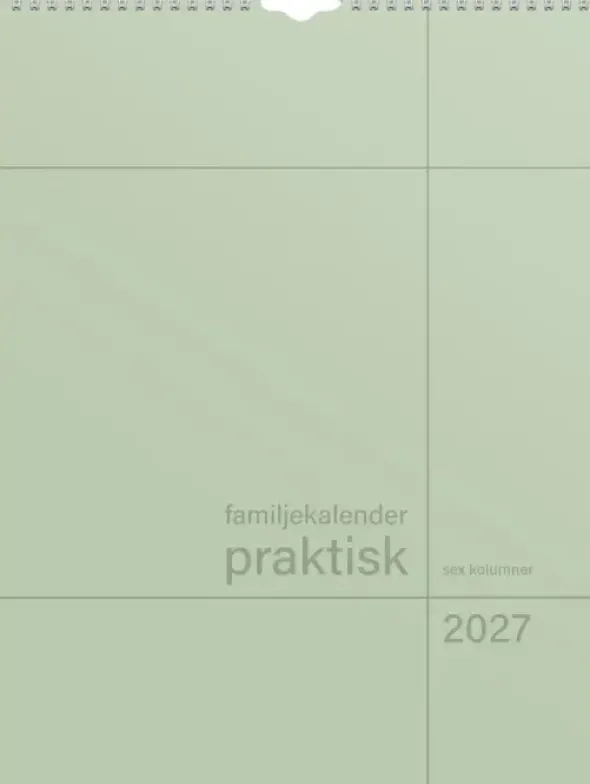 Familjekalender Praktisk 2027
