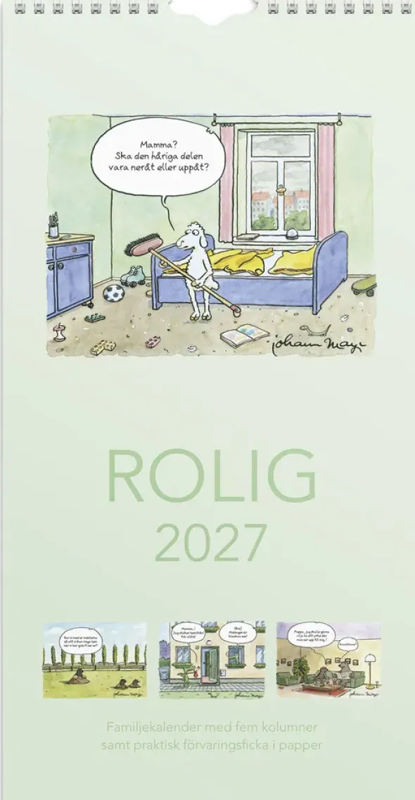 Familjekalender Rolig 2027