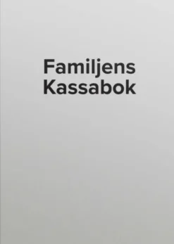 Familjens Kassabok A4