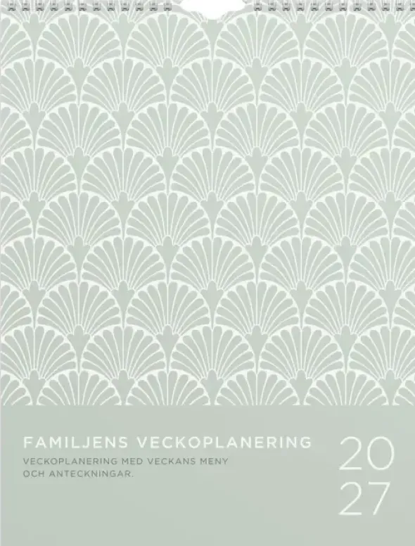Familjens veckoplanering 2027