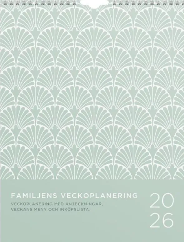 Familjens veckoplanering 2026
