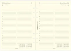 Filofax Dagbok A5 D/S 2026 (14,8x21cm)