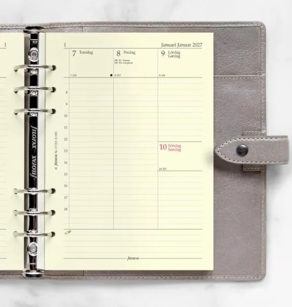 Filofax Dagbok A5 Vertikal 2027 (14,8x21cm)