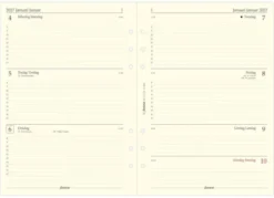 Filofax Dagbok A5 2027 v/u ( 14,8 x 21cm)