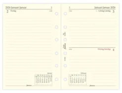 Filofax Dagbok Pocket D/S 2026 (8,1x12cm)
