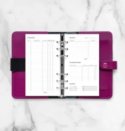 Filofax Expense Tracker Refill - Personal (9,5x17,1cm)