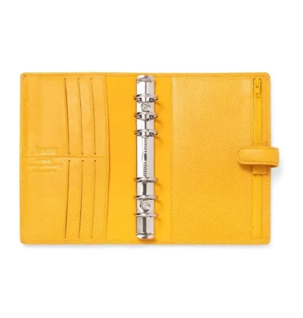 Filofax Finsbury Personal Mustard