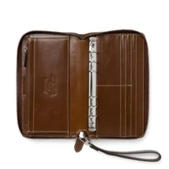 Filofax Malden Systemkalender Personal Compact Zip Ochre