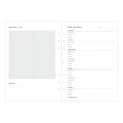 Filofax Måltidsplanner A5 Refill (14,8x21cm)