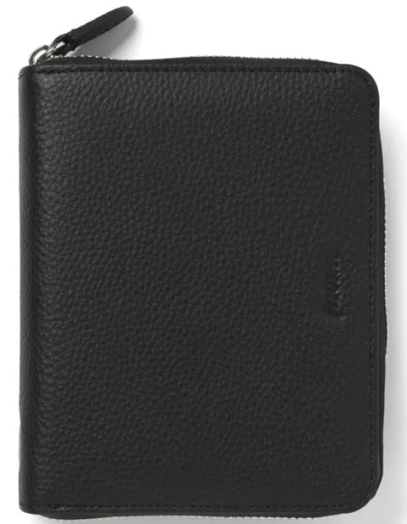 Filofax Norfolk Systemkalender Pocket Compact Zip Black