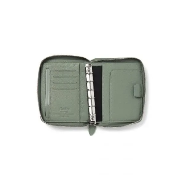 Filofax Norfolk Systemkalender Pocket Compact Zip Sage