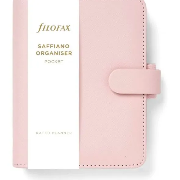 Filofax Saffiano Pocket Blush