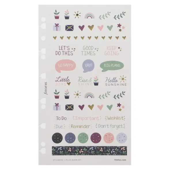 Filofax Stickers Garden