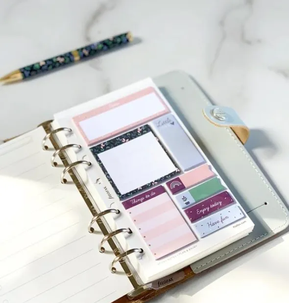 Filofax Sticky notes Garden till personal/A5/A4