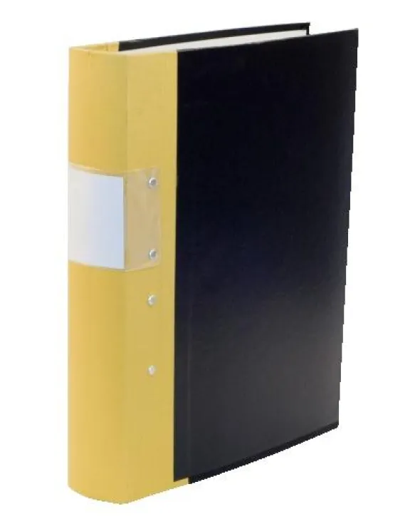 Gaffelpärm A4 40mm gul