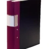 Gaffelpärm A4 40mm vinröd