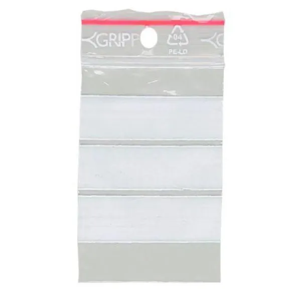 Grippie Blixtlåspåsar Nr-66 40x60mm 1000 st skrivfält