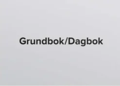 Grunddagbok/ Dagbok A4 liggande