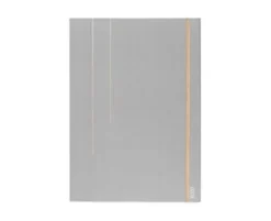 Gummibandsmapp Kozo Grey