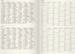 Kalender Agency Forma Deluxe svart 2027