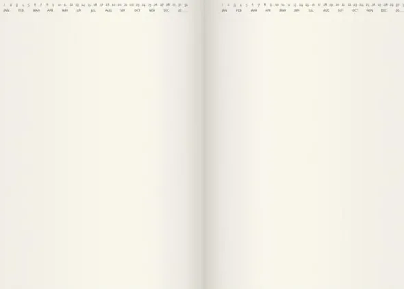 Kalender Agency Forma Deluxe brun 2026