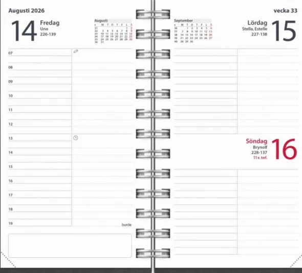 Kalender Agenda Eco Line 2026